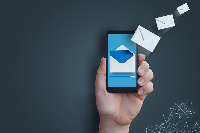 メールがすまほに